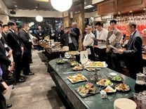 米子高専進路研究セミナー後に懇親会を開催しました